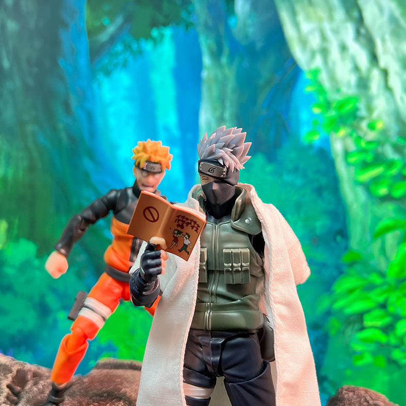 Custom 1/12 Clothing Accessories for S.H.Figuarts SHF Kakashi Cloak 1/12