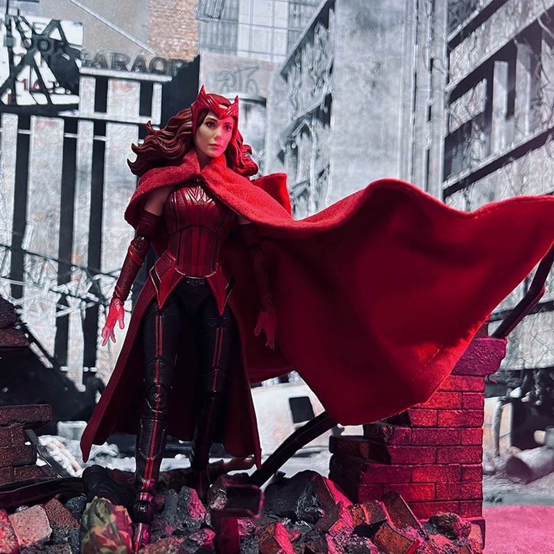 Custom 1/12 Clothing Accessories for Marvel Legends Wanda Cloak 1/12