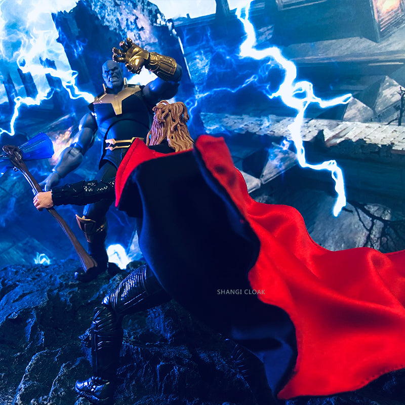 Custom 1/12 Clothing Accessories for Marvel Legends Thor Cloak 1/12
