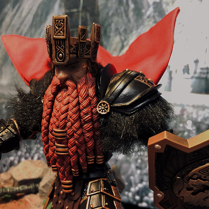 Custom 1/12 Clothing Accessories for Mythic Legions Dwarf Cloak 1/12