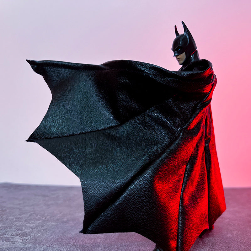 Custom 1/12 Clothing Accessories for Mcfarlane Batman Cloak 1/12