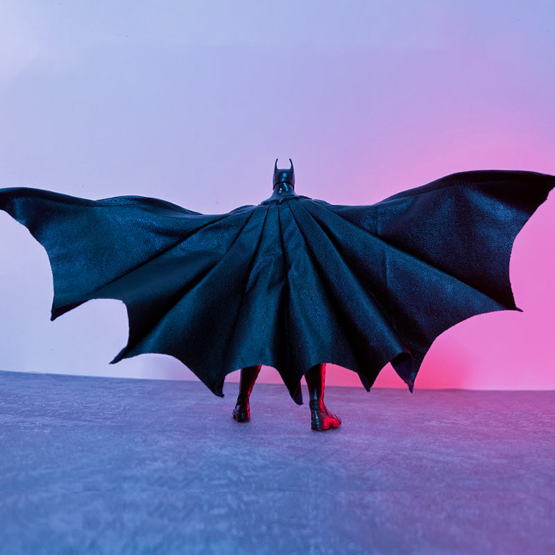 Custom 1/12 Clothing Accessories for Mcfarlane Batman Cloak 1/12