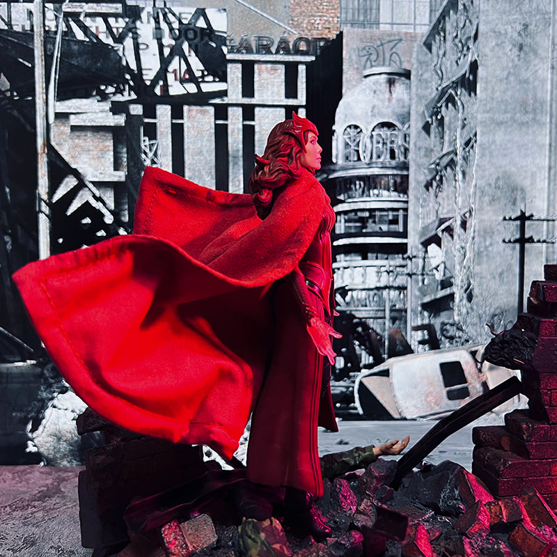 Custom 1/12 Clothing Accessories for Marvel Legends Wanda Cloak 1/12