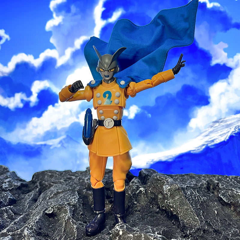 Custom 1/12 Clothing Accessories for S.H.Figuarts SHF Gamma Cloak 1/12
