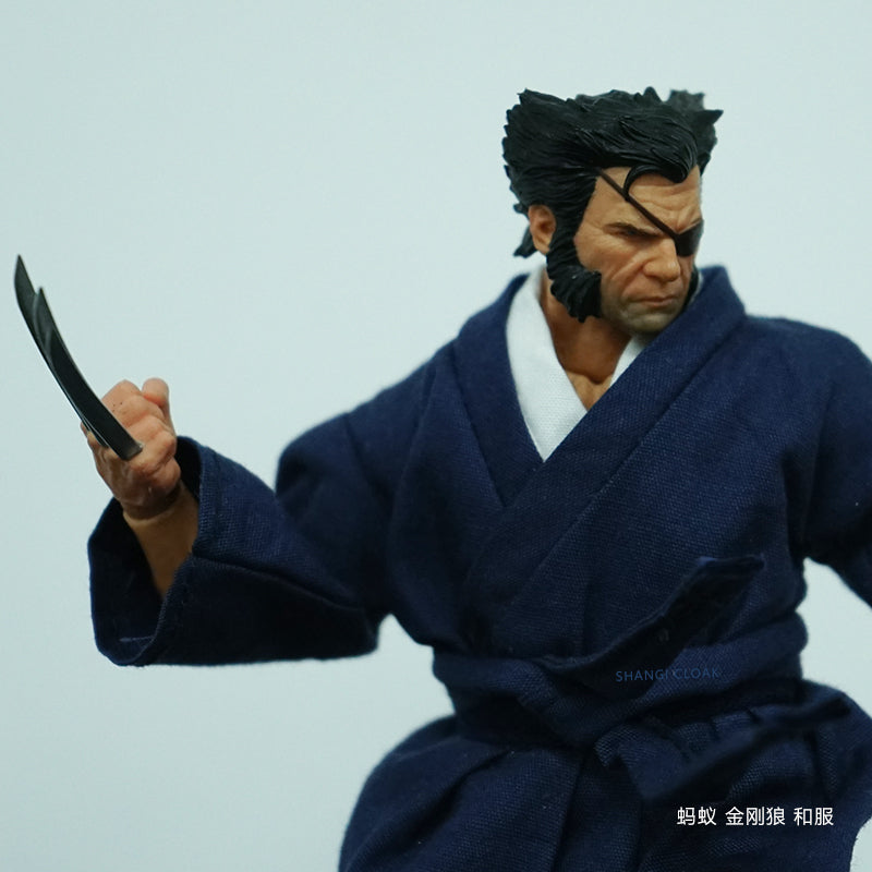 Custom 1/12 Clothing Accessories for Mezco Wolverine Cloth 1/12