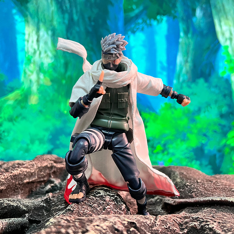 Custom 1/12 Clothing Accessories for S.H.Figuarts SHF Kakashi Cloak 1/12