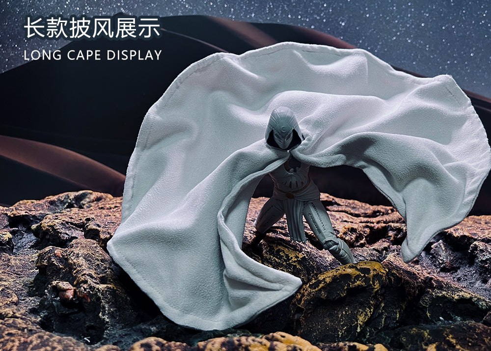 Custom 1/12 Clothing Accessories for Marvel Legends Moon Knight Cloak 1/12