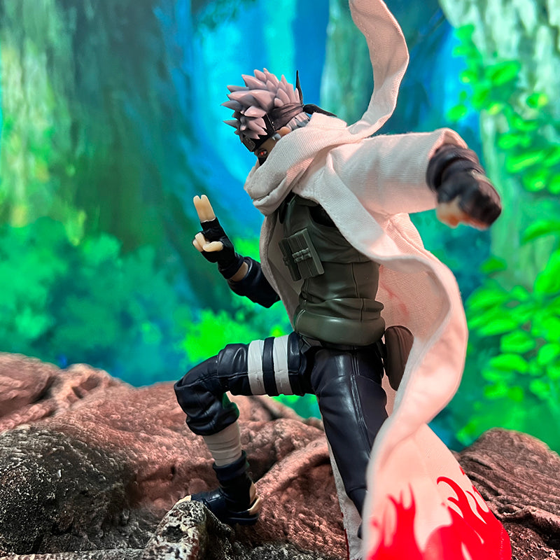 Custom 1/12 Clothing Accessories for S.H.Figuarts SHF Kakashi Cloak 1/12