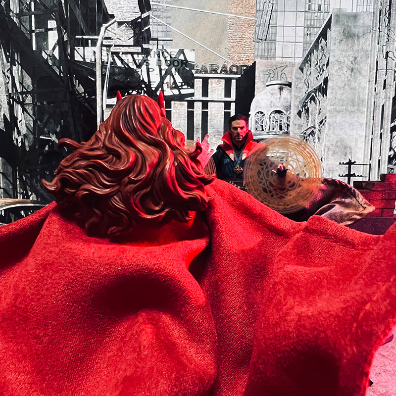Custom 1/12 Clothing Accessories for Marvel Legends Wanda Cloak 1/12