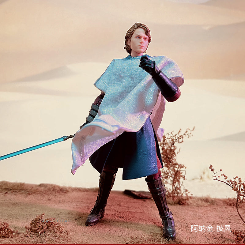 Custom 1/12 Clothing Accessories for Hasbro Star Wars Anakin Desert Coat 1/12