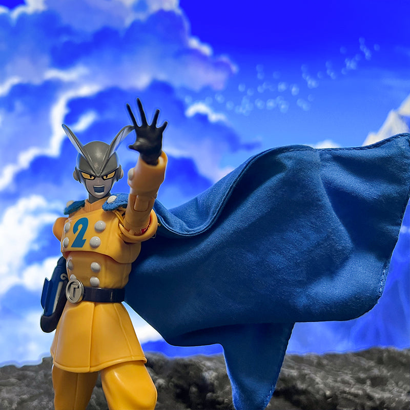 Custom 1/12 Clothing Accessories for S.H.Figuarts SHF Gamma Cloak 1/12