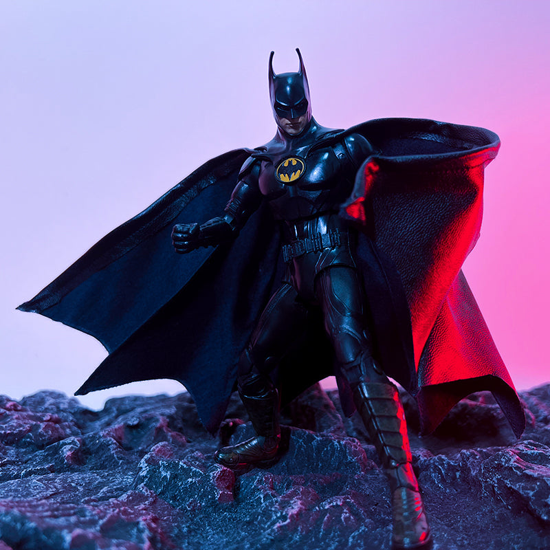 Custom 1/12 Clothing Accessories for Mcfarlane Batman Cloak 1/12