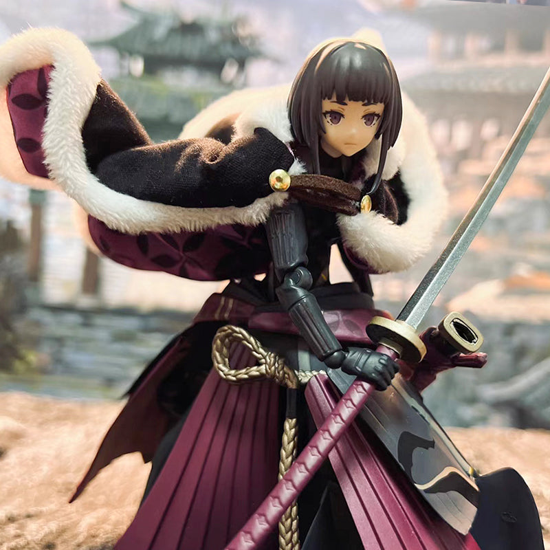Custom 1/12 Clothing Accessories for Figma Ronin Cloak 1/12
