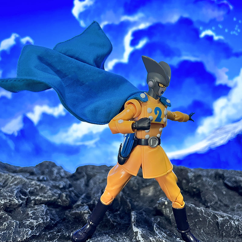 Custom 1/12 Clothing Accessories for S.H.Figuarts SHF Gamma Cloak 1/12
