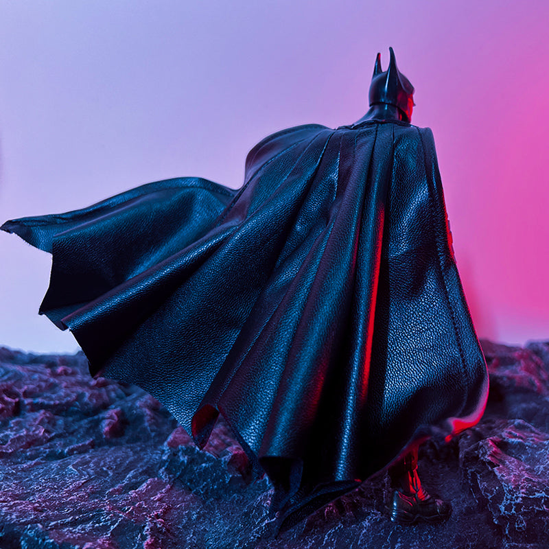 Custom 1/12 Clothing Accessories for Mcfarlane Batman Cloak 1/12