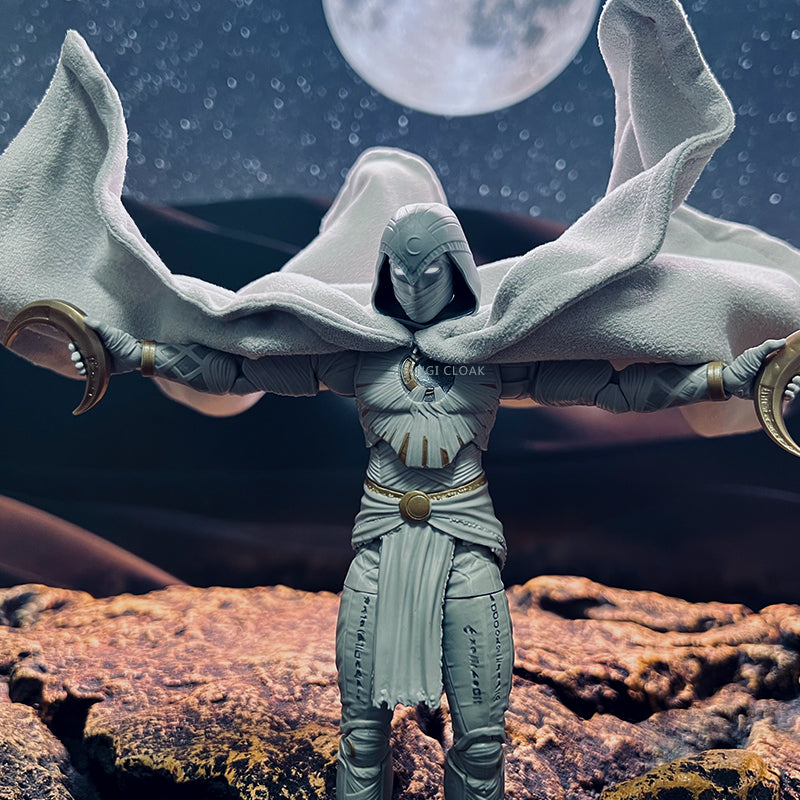Custom 1/12 Clothing Accessories for Marvel Legends Moon Knight Cloak 1/12