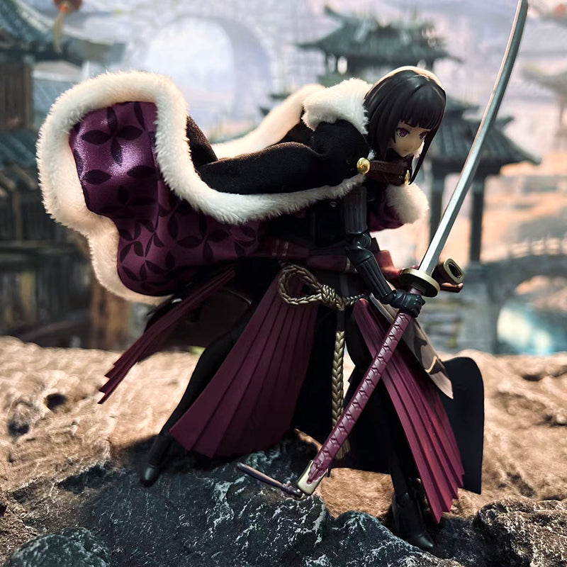 Custom 1/12 Clothing Accessories for Figma Ronin Cloak 1/12