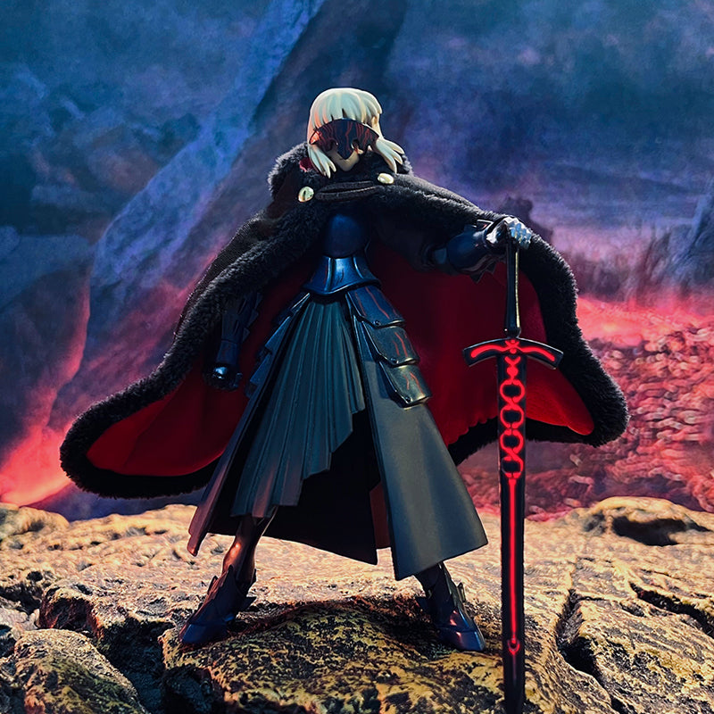 Custom 1/12 Clothing Accessories for Figma Saber Alter Cloak 1/12