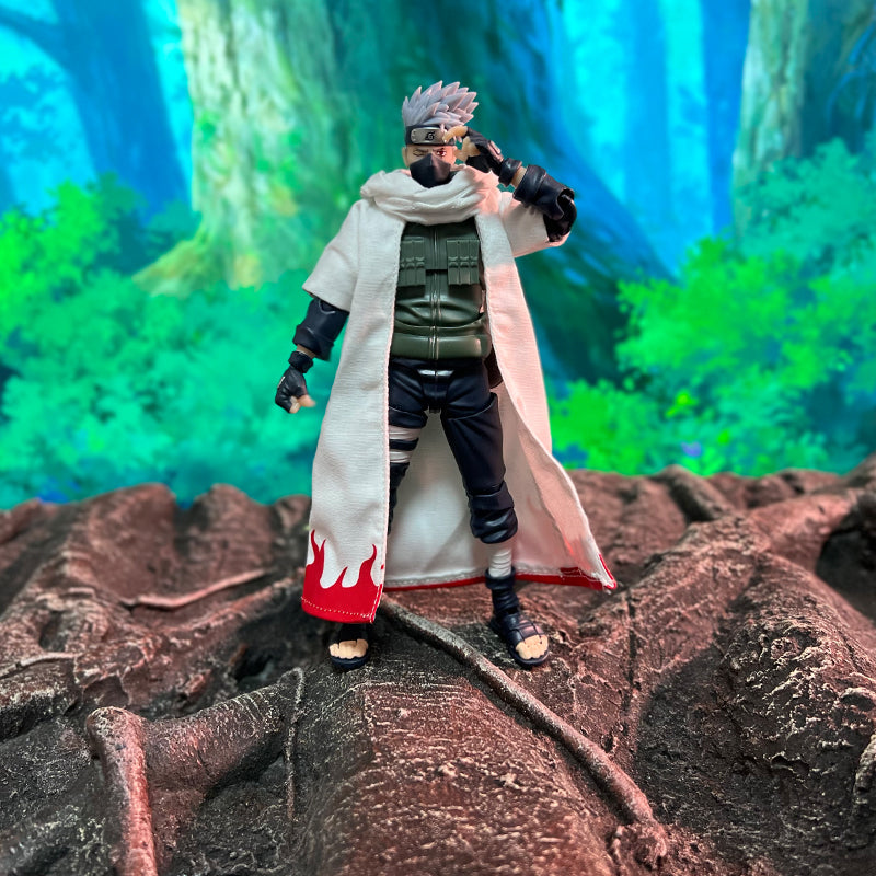 Custom 1/12 Clothing Accessories for S.H.Figuarts SHF Kakashi Cloak 1/12