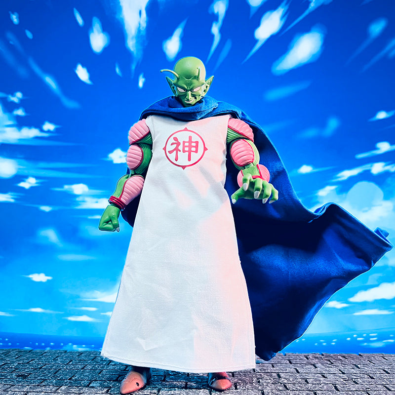 Custom 1/12 Clothing Accessories for S.H.Figuarts SHF King Piccolo Coat and Cloak 1/12