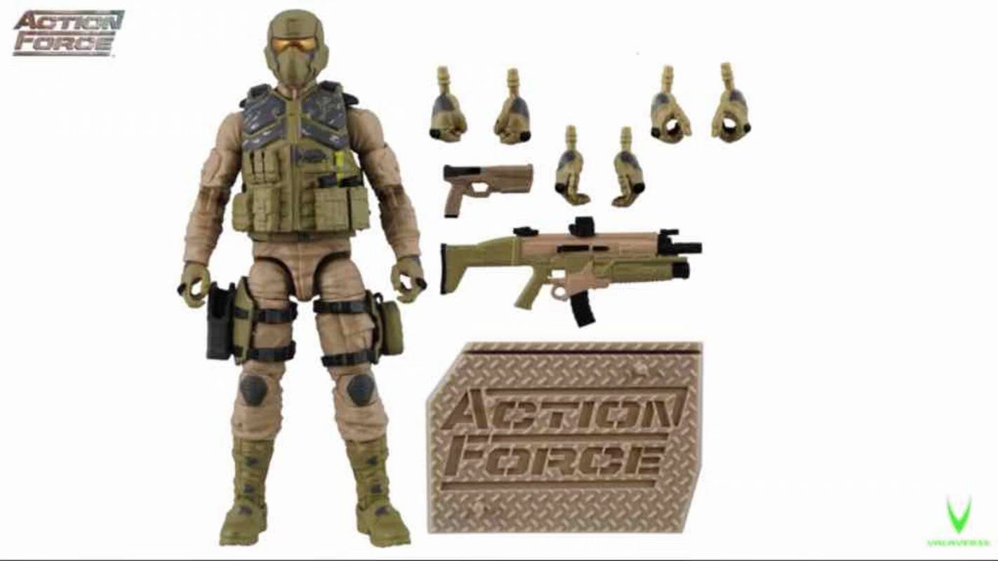 (Pre-Order) Action Force 1/12 Scale Action Figure - Series 4 - Desert Steel Brigade