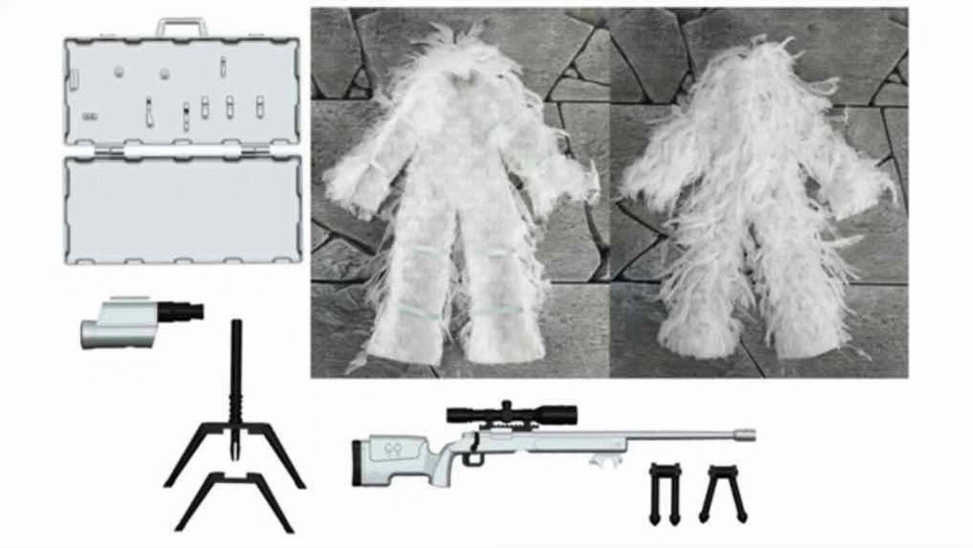 (Pre-Order) Action Force 1/12 Scale Action Figure - Series 4 - Ghilli Suit Pack