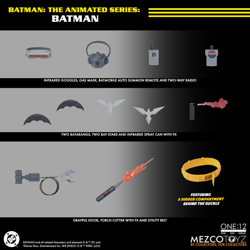Mezco One:12 Collective Batman The Animated Series Batman