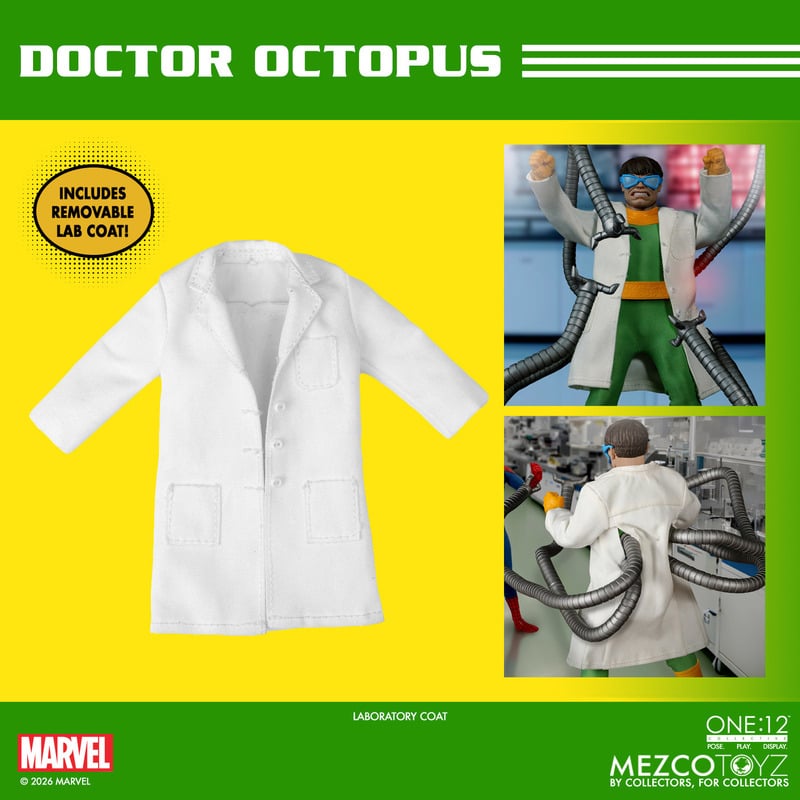 (Pre-Order) Mezco Toyz One:12 Collective Marvel Doctor Octopus (Reissue)