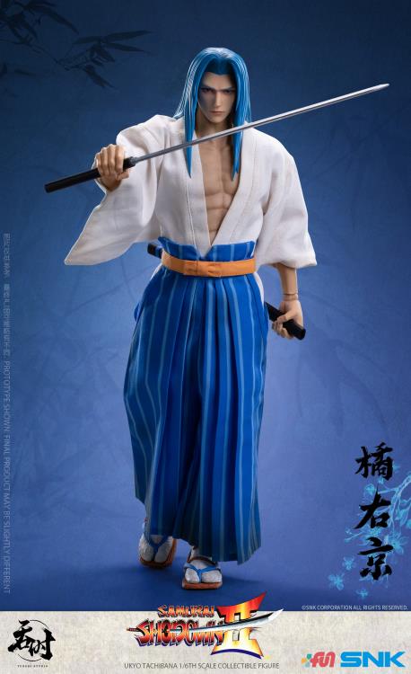 (Pre-Order) Tunshi Studio Samurai Shodown II Ukyo Tachibana 1/6 Scale Figure