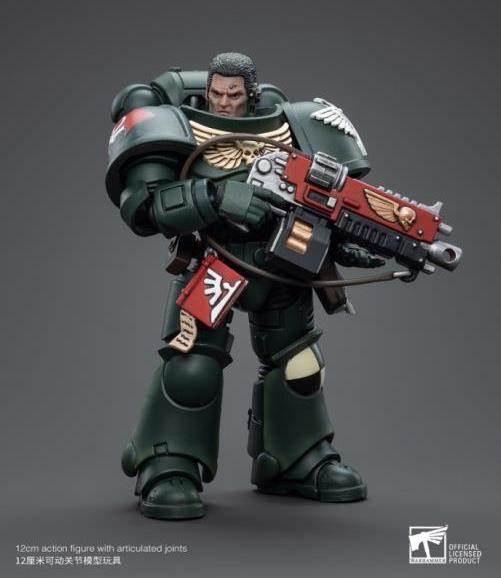 Warhammer 40k Dark Angels Intercessors Brother Asharr 1/18 Scale Figure (In Stock)