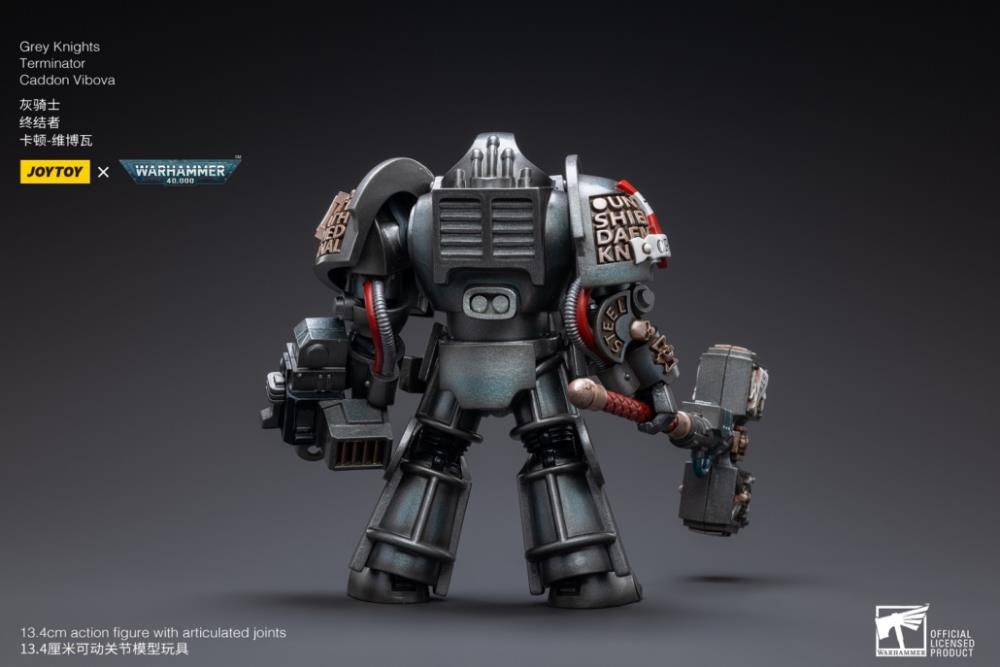 Warhammer 40K Grey Knights Terminator Caddon Vibova 1/18 Scale Figure (In Stock)
