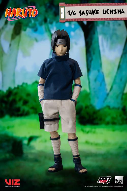 (Pre-Order) Threezero Naruto FigZero Sasuke Uchiha 1/6 Scale Collectible Figure