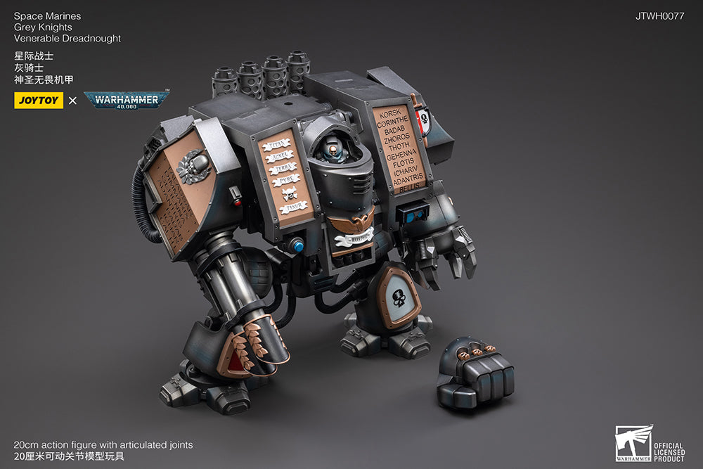 Warhammer 40K Grey Knights Venerable Dreadnought 1/18 Scale Figure (In Stock)