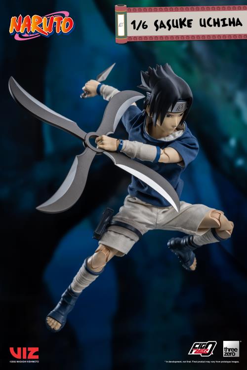 (Pre-Order) Threezero Naruto FigZero Sasuke Uchiha 1/6 Scale Collectible Figure