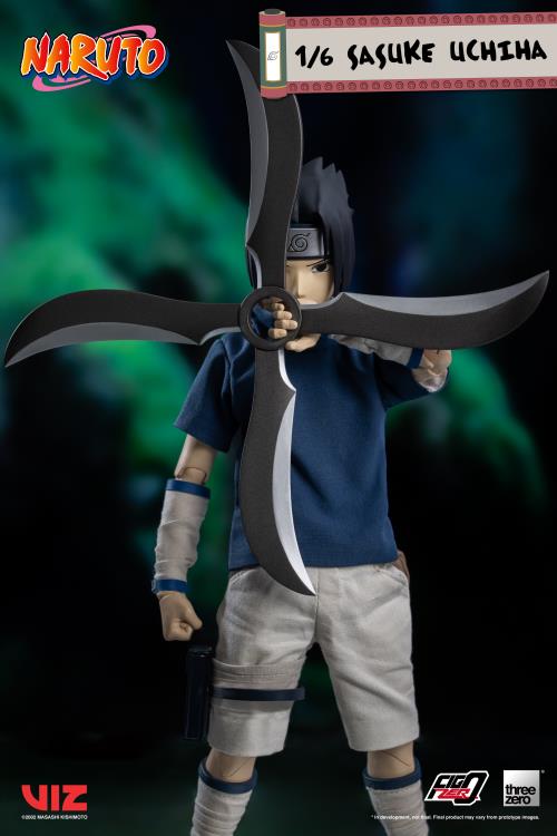 (Pre-Order) Threezero Naruto FigZero Sasuke Uchiha 1/6 Scale Collectible Figure