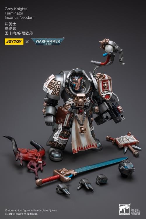 Warhammer 40K Grey Knights Terminator Incanus Neodan 1/18 Scale Figure (In Stock)