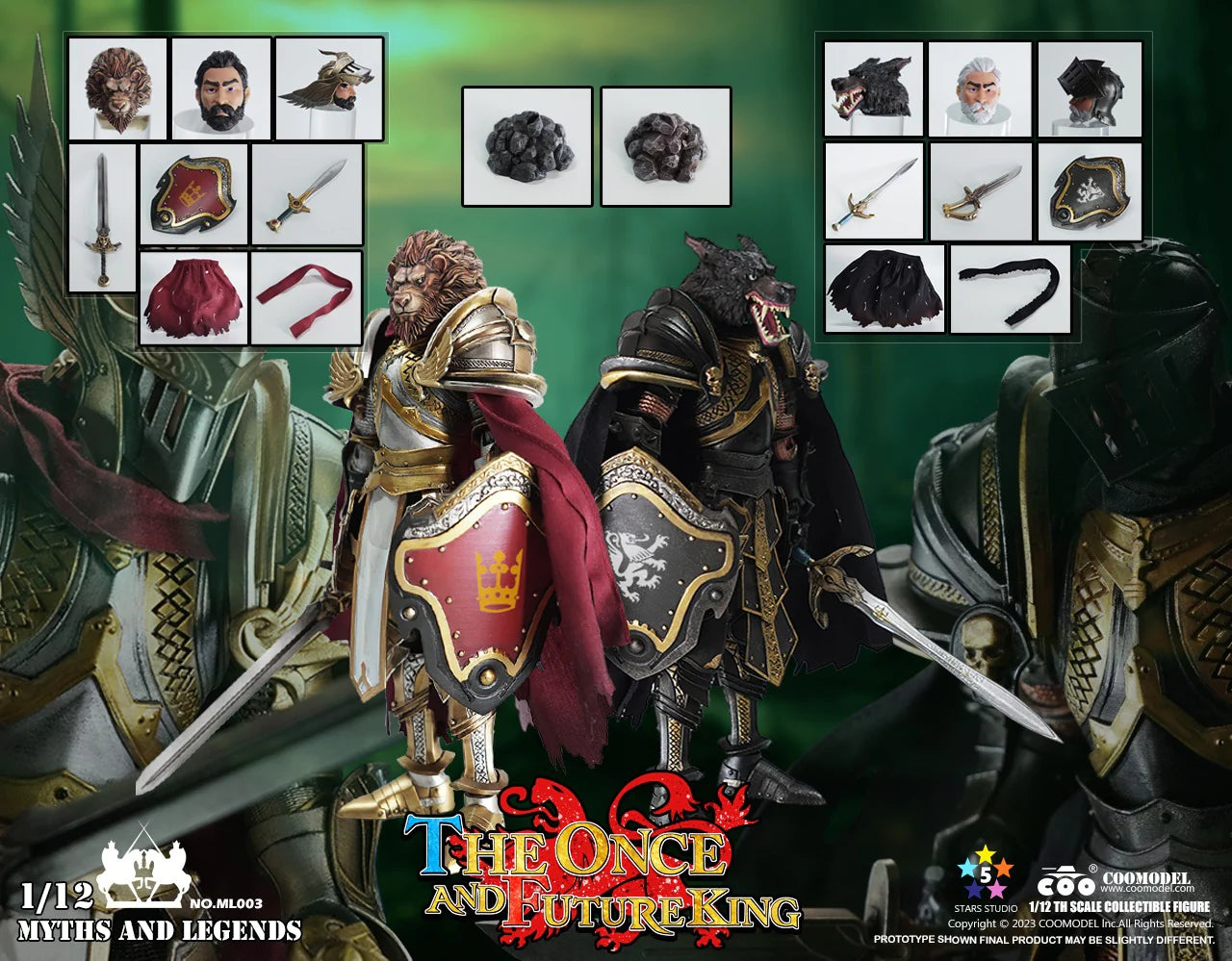 (Pre-Order) COOMODEL 1/12 Myth and Legend ML003 The Once and Future King Suit (2-figure-set)