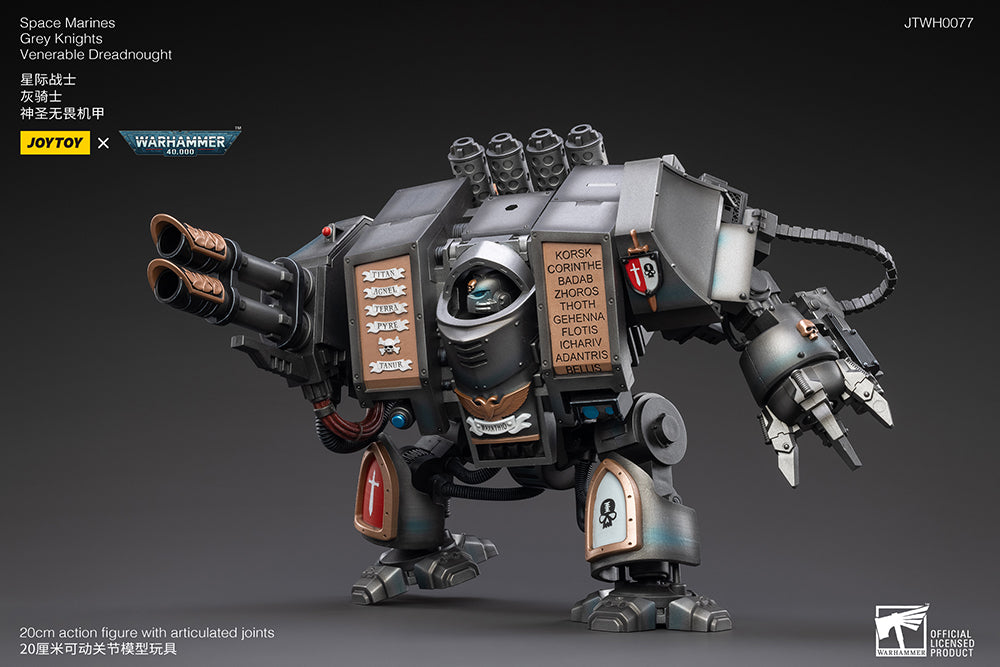 Warhammer 40K Grey Knights Venerable Dreadnought 1/18 Scale Figure (In Stock)