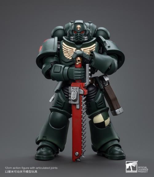 Warhammer 40k Dark Angels Intercessors Sergeant Caslan 1/18 Scale Figure (In Stock)