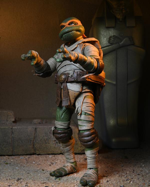Neca Ninja Teenage Mutant Ninja Turtles Ultimate Michelangelo as The Mummy (In Stock)