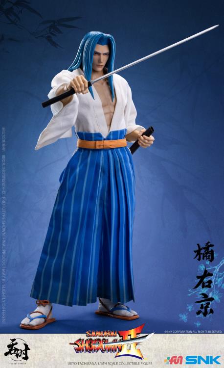 (Pre-Order) Tunshi Studio Samurai Shodown II Ukyo Tachibana 1/6 Scale Figure