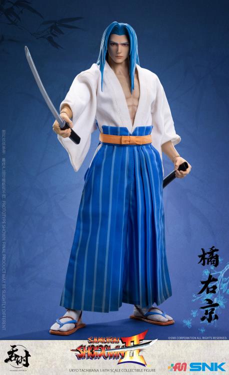 (Pre-Order) Tunshi Studio Samurai Shodown II Ukyo Tachibana 1/6 Scale Figure