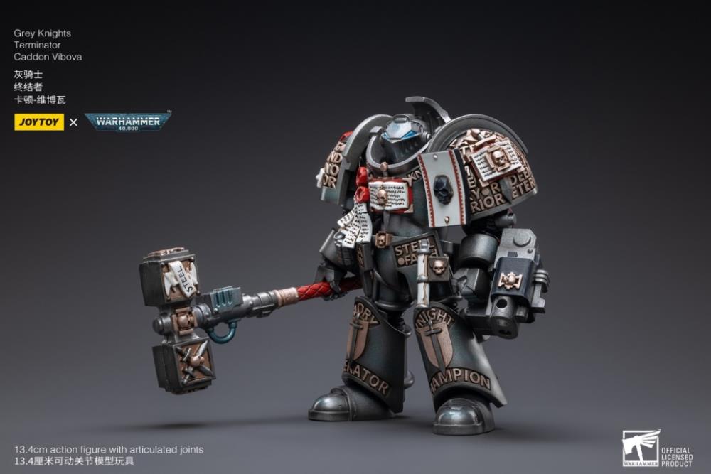 Warhammer 40K Grey Knights Terminator Caddon Vibova 1/18 Scale Figure (In Stock)