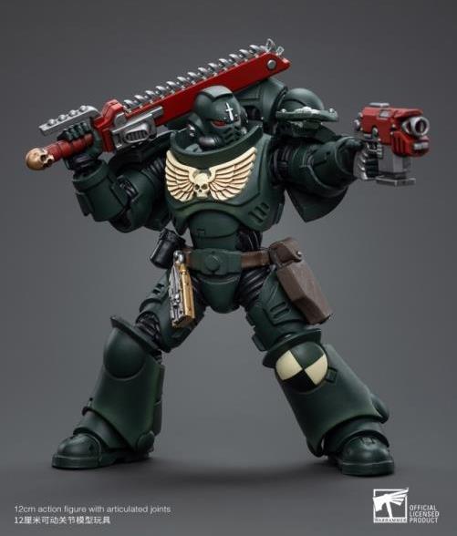 Warhammer 40k Dark Angels Intercessors Sergeant Rakiel 1/18 Scale Figure (In Stock)