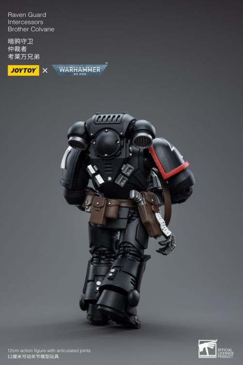 Warhammer 40K Raven Guard Intercessors Brother Colvane 1/18 Scale Figure (In Stock)