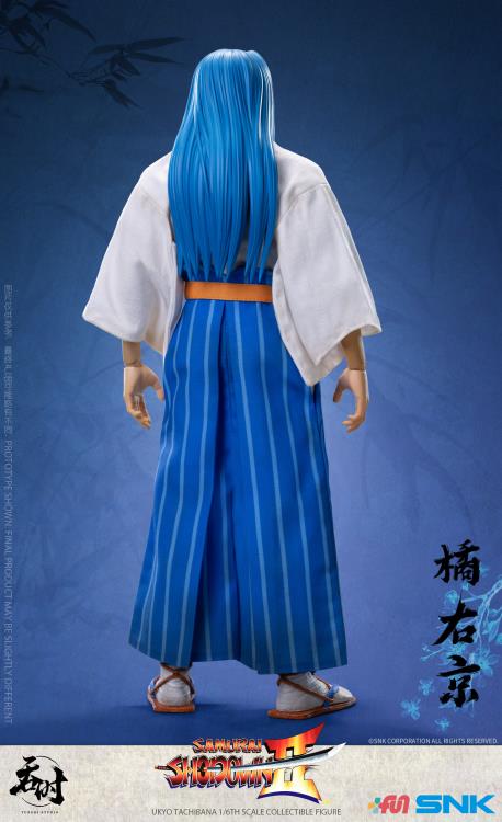 (Pre-Order) Tunshi Studio Samurai Shodown II Ukyo Tachibana 1/6 Scale Figure