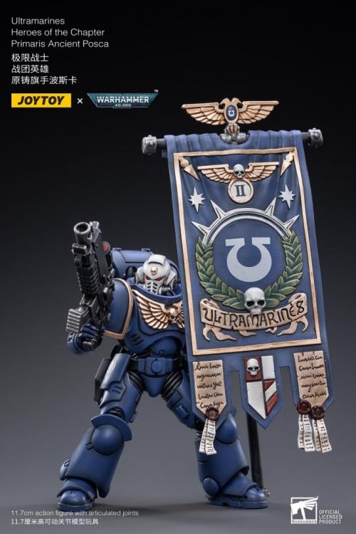 Warhammer 40K Ultramarines Heroes of the Chapter Primaris Ancient Posca 1/18 Scale Figure (In Stock)