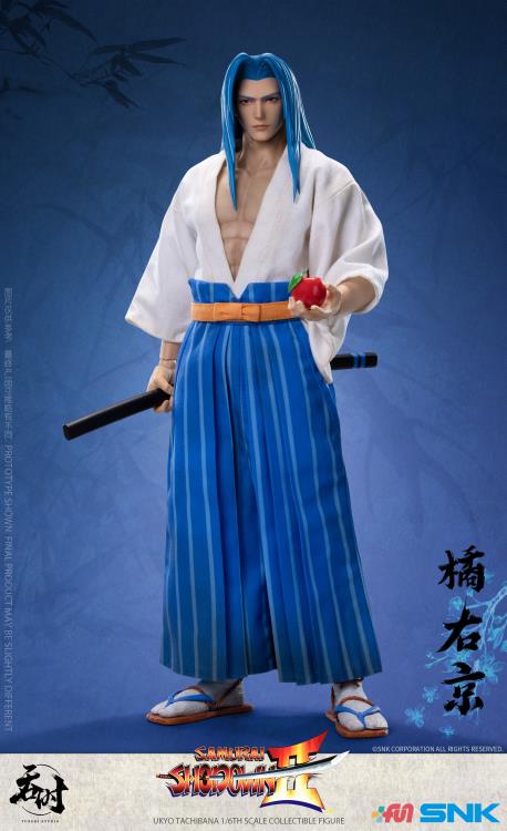 (Pre-Order) Tunshi Studio Samurai Shodown II Ukyo Tachibana 1/6 Scale Figure