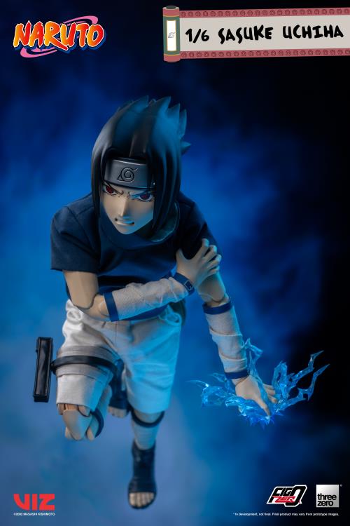 (Pre-Order) Threezero Naruto FigZero Sasuke Uchiha 1/6 Scale Collectible Figure