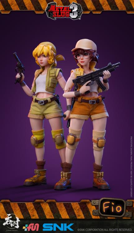 (Pre-Order) Tunshi Studio Metal Slug 3 Fiolina Germi 1/12 Scale Figure